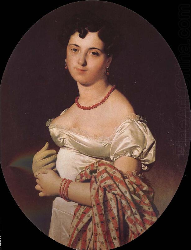 Portrait of woman, Jean-Auguste Dominique Ingres